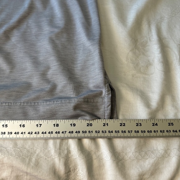 FootJoy FJ Men's Gray/White Performance Short‎ Sleeve Golf Polo Shirt Size Large - Picture 11 of 13
